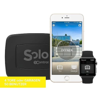 1Control Solo EVO, bezdrátový otvírač bran Bluetooth, otvírač garážových vrat pro mobilní telefon pro otevírání bran a garáží s 